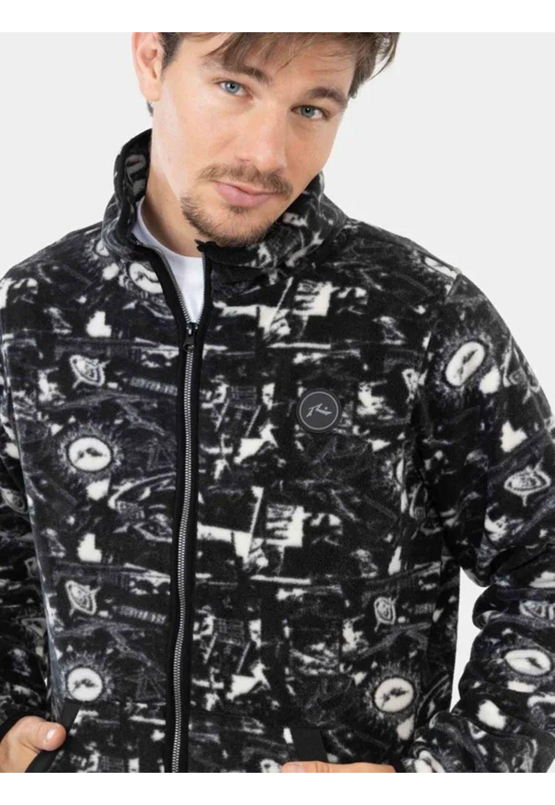 Poleron Micropolar Tuku Multicolor Hombre Rusty-2