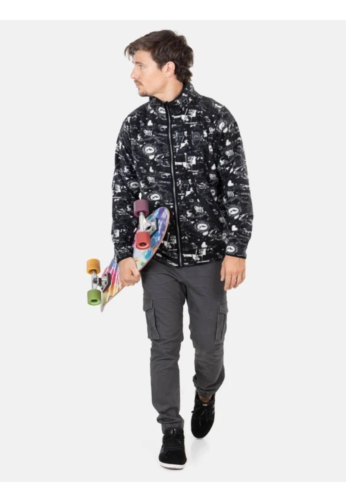 Poleron Micropolar Tuku Multicolor Hombre Rusty-3