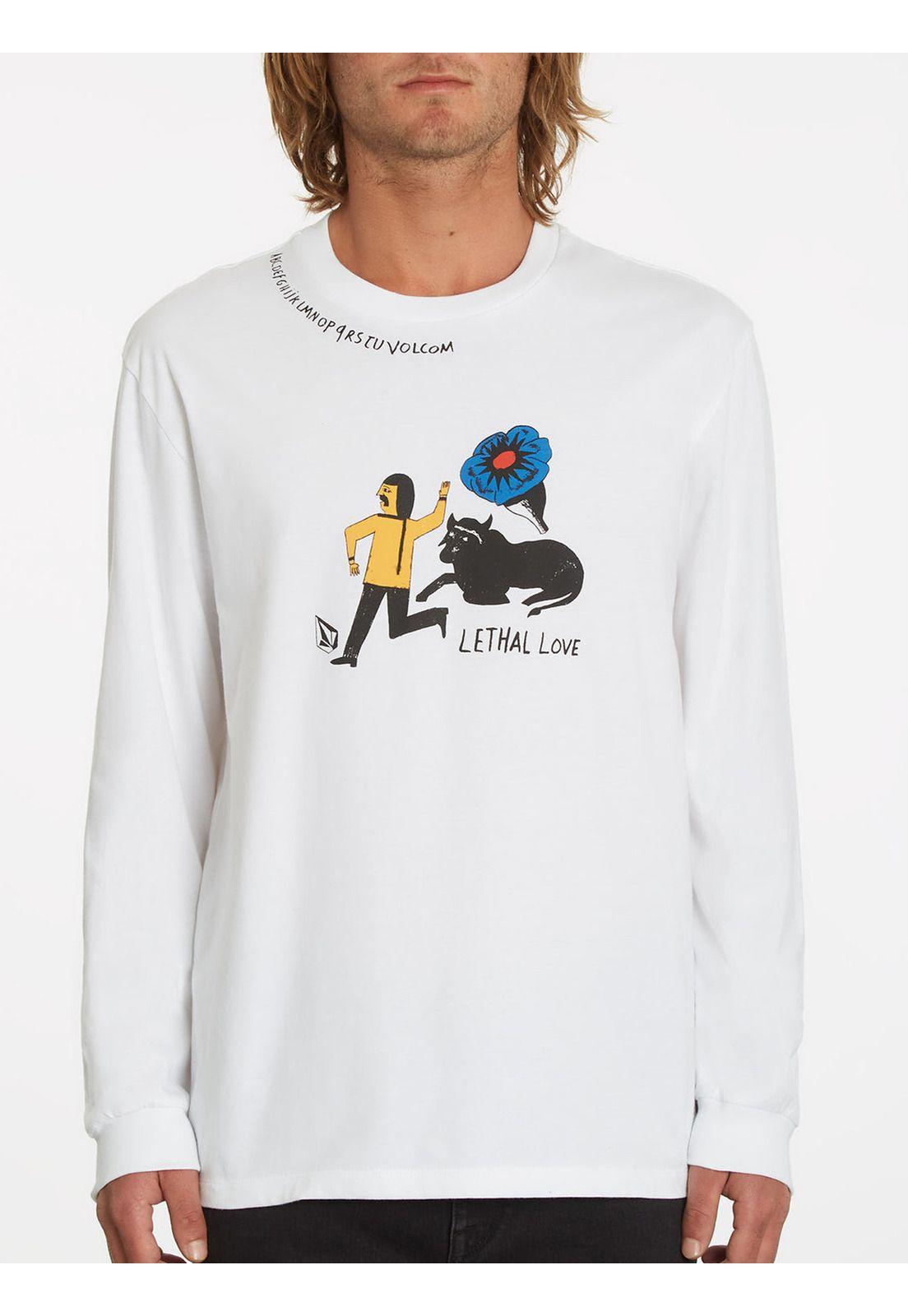 Polera 7P277-MI Hombre Blanco Volcom-0
