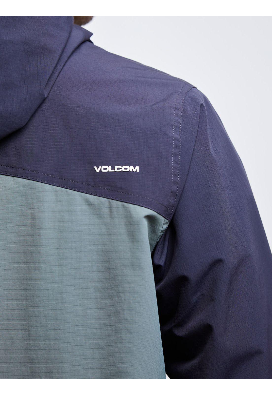 Cortaviento Ripmark Verde Hombre Volcom-3