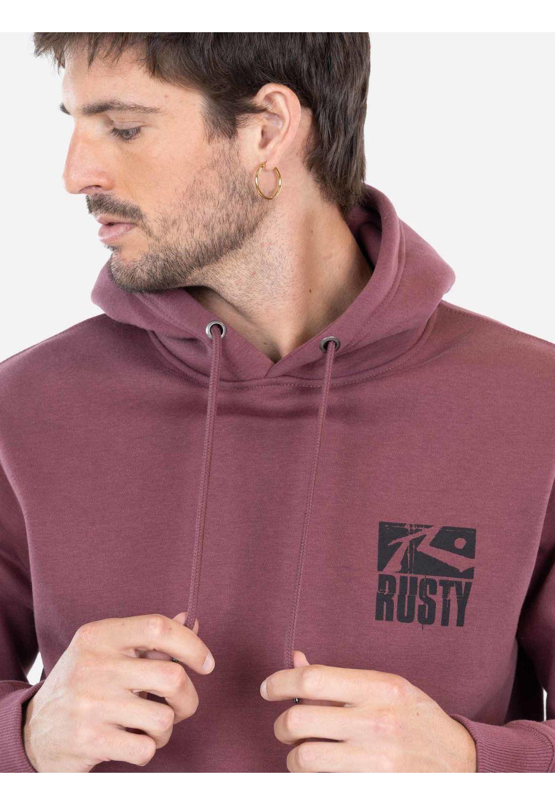 Poleron Riffcore Rojo Hombre Rusty-2