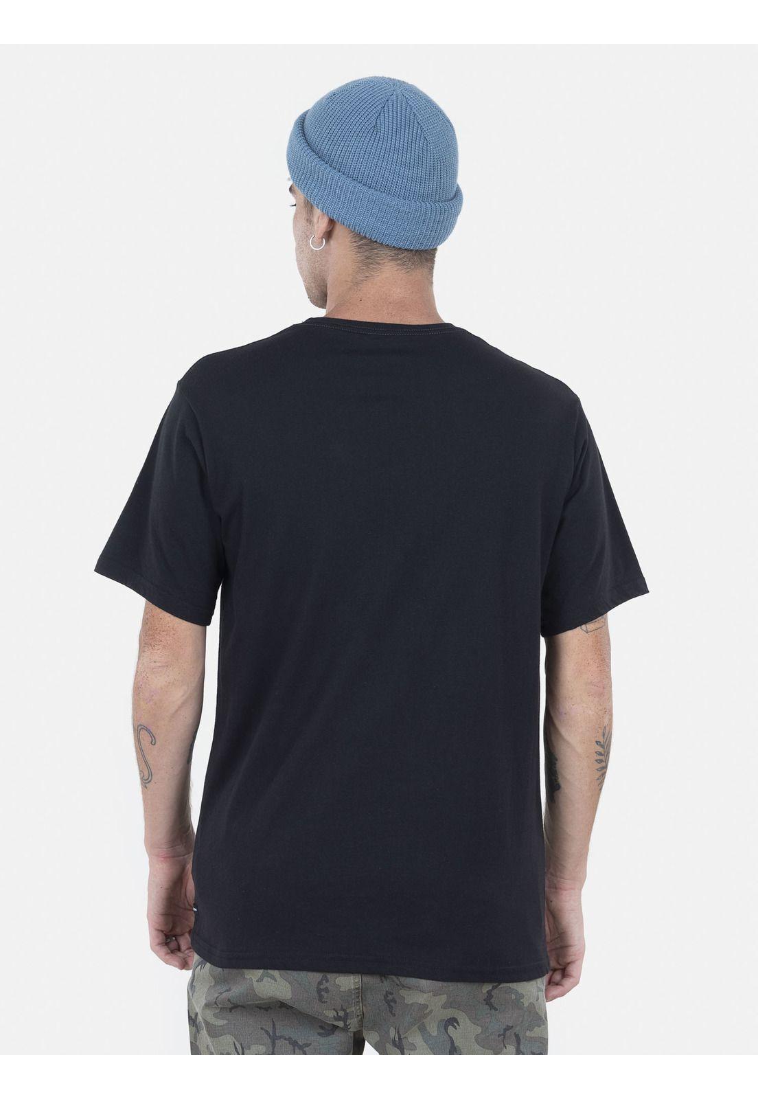 Polera Hombre CIRCLESTONES S/S TEE Negro Volcom-1