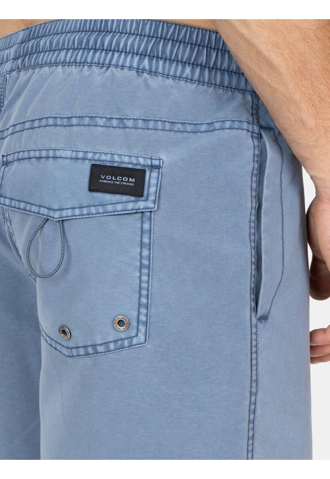 Traje De Baño Corto Tattooz Azul Hombre Volcom-2