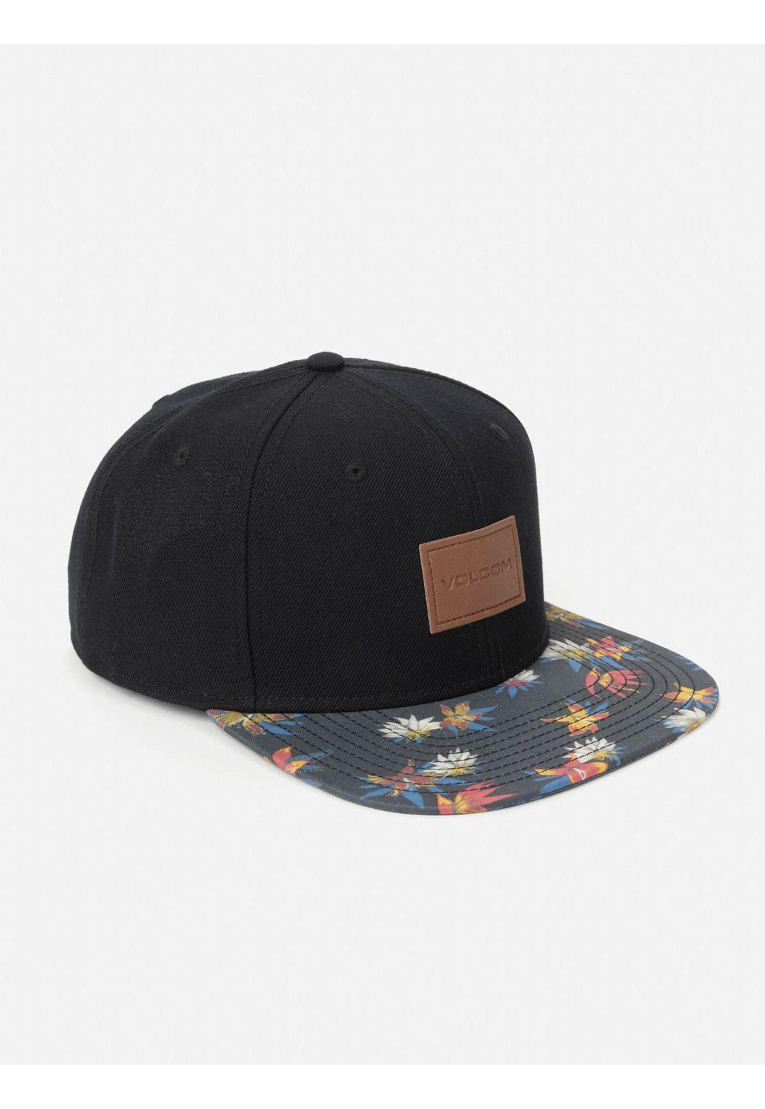 Jockey Warbler Hat Hombre Negro Volcom-0
