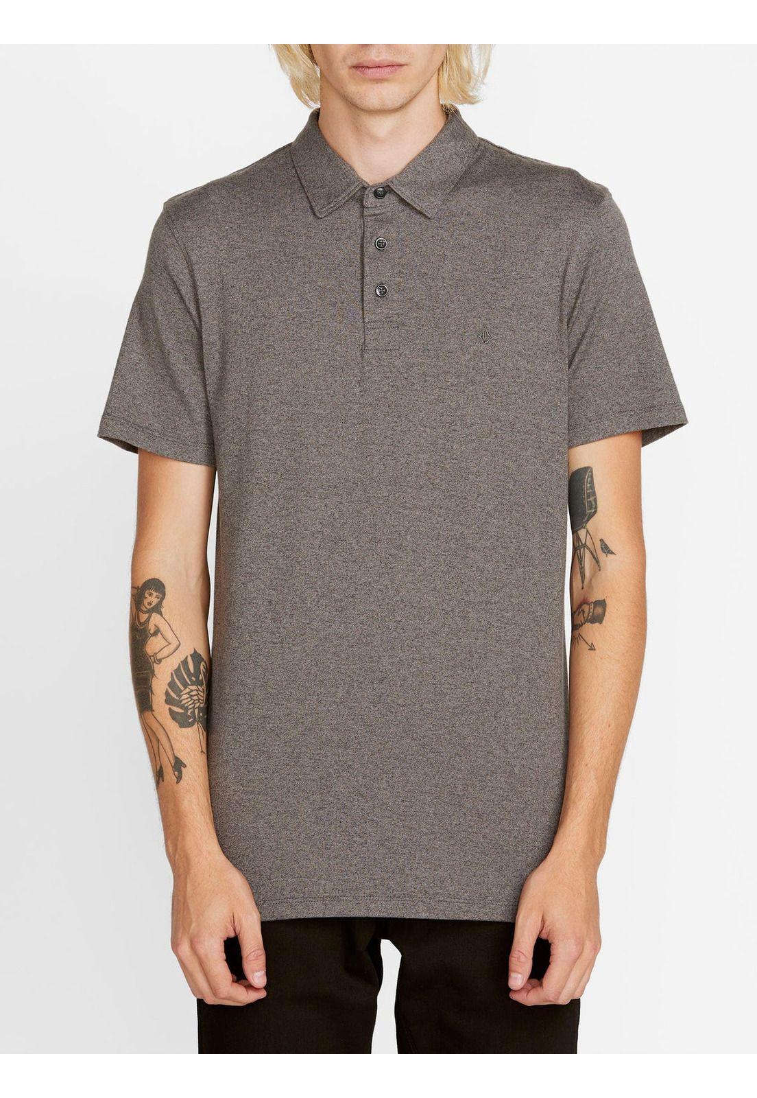 Polera FORZEE PO Hombre Gris Volcom-0
