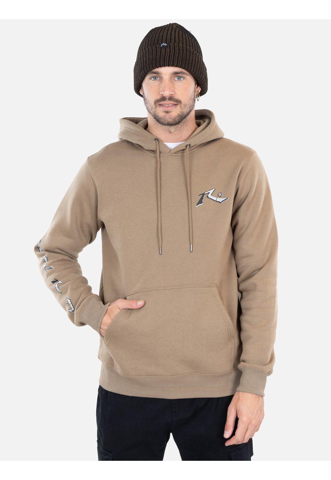 Poleron Ignite Khaki Hombre Rusty-0