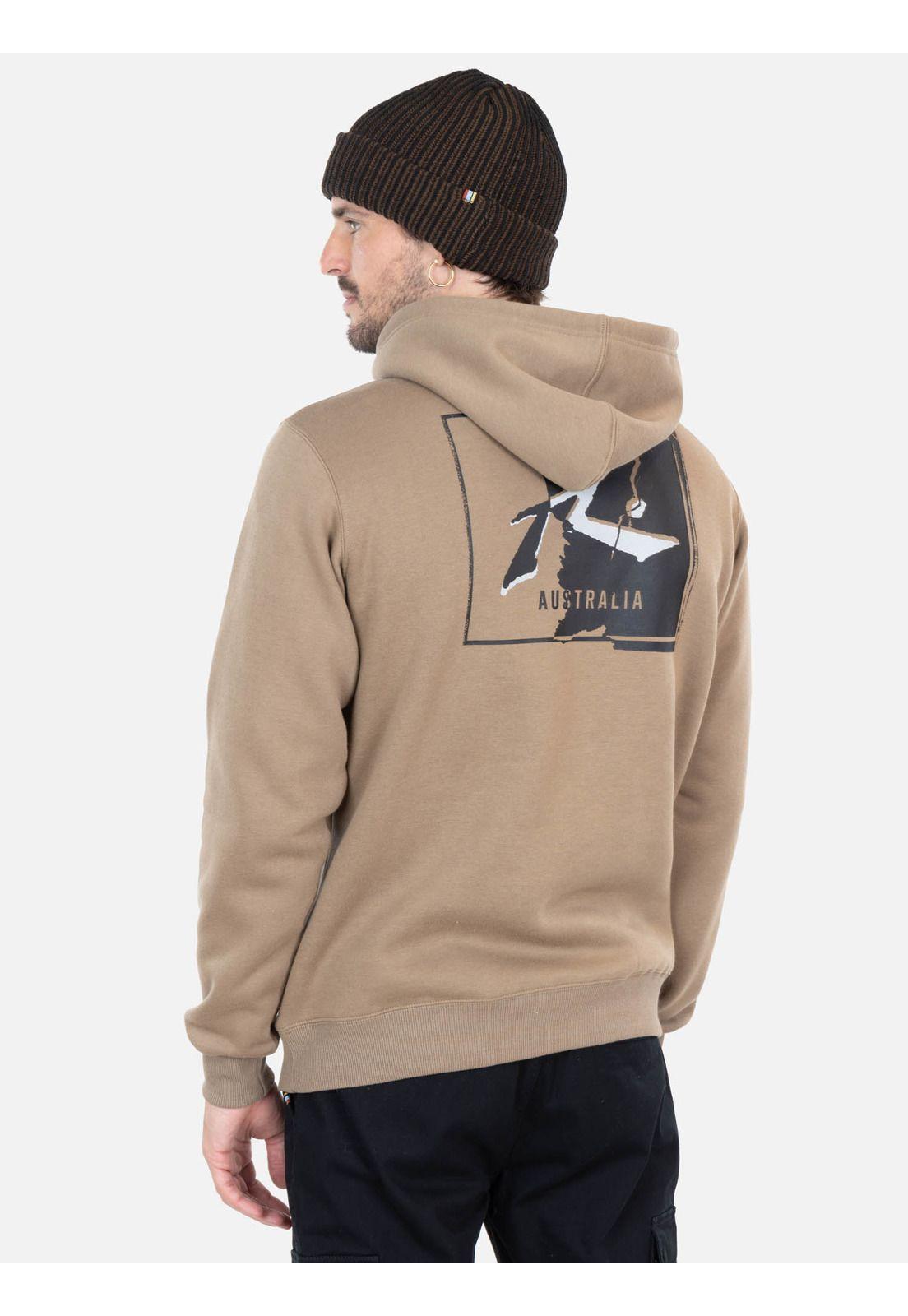 Poleron Ignite Khaki Hombre Rusty-1