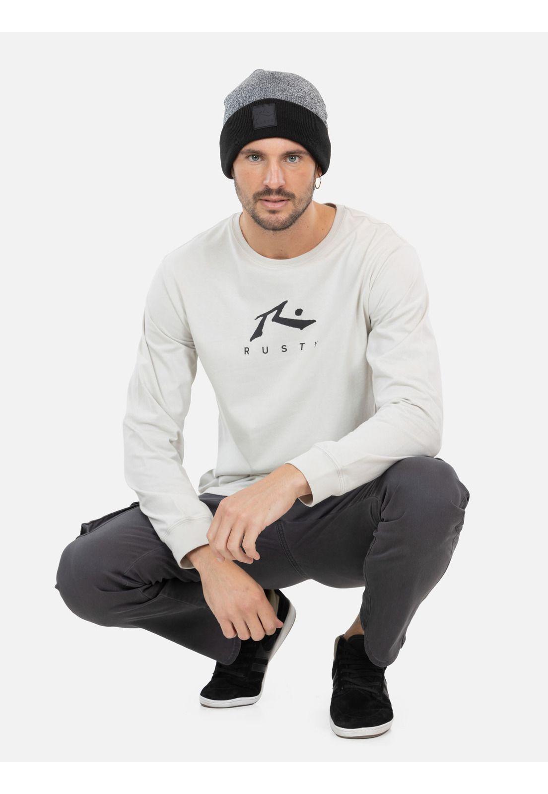 Pantalon Rebel Gris Hombre Rusty-3
