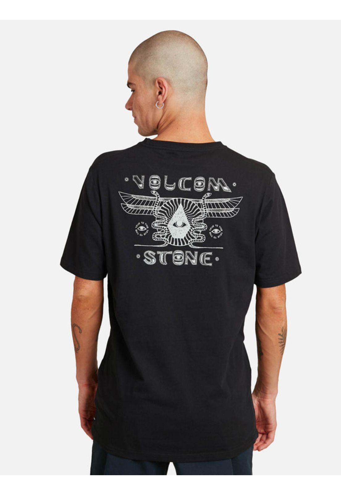Polera M/C Moon Negro Hombre Volcom-1