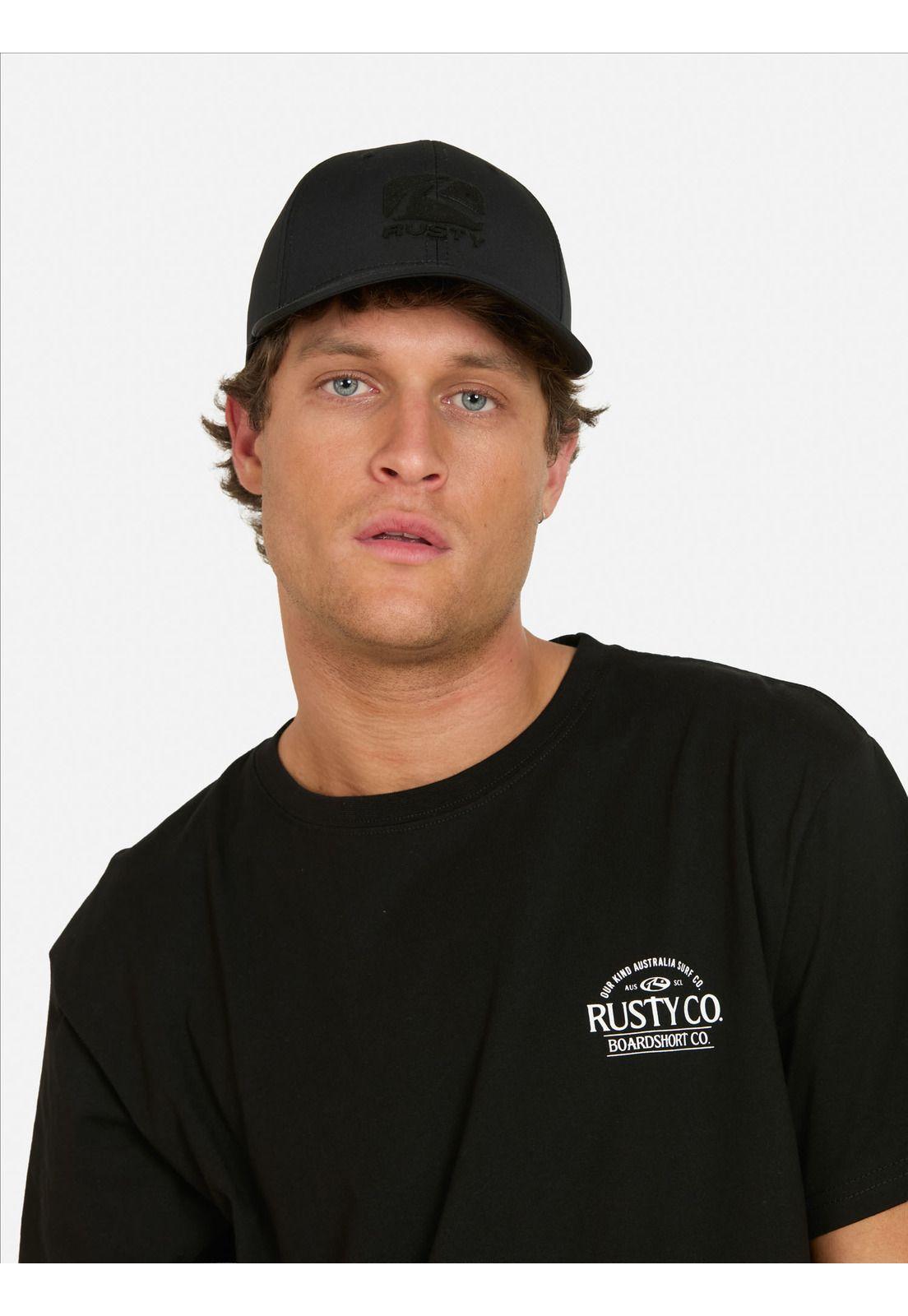 Polera MC Denso Negro Hombre Rusty-2
