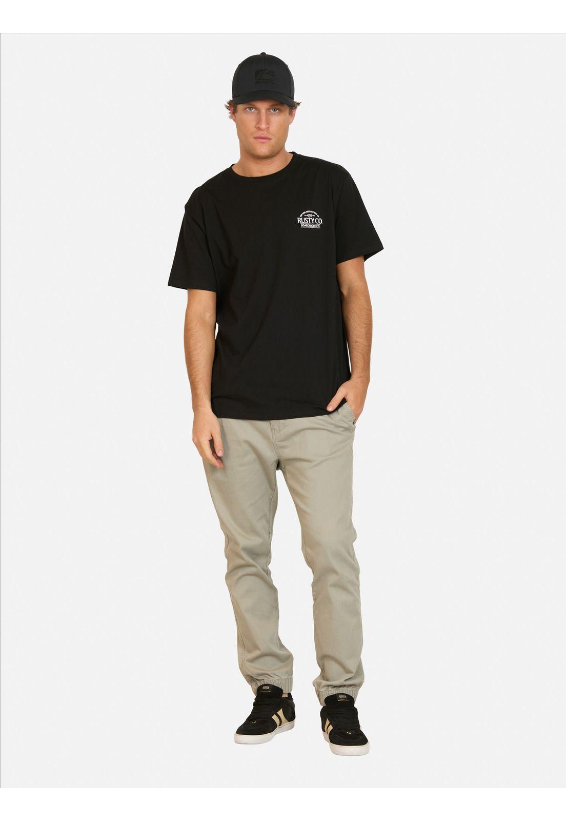 Polera MC Denso Negro Hombre Rusty-3