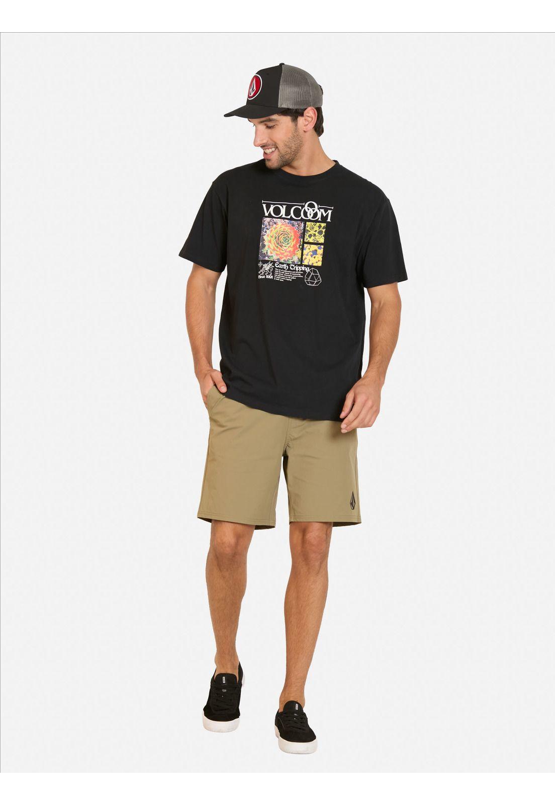Bermuda Rueda Café Hombre Volcom-3