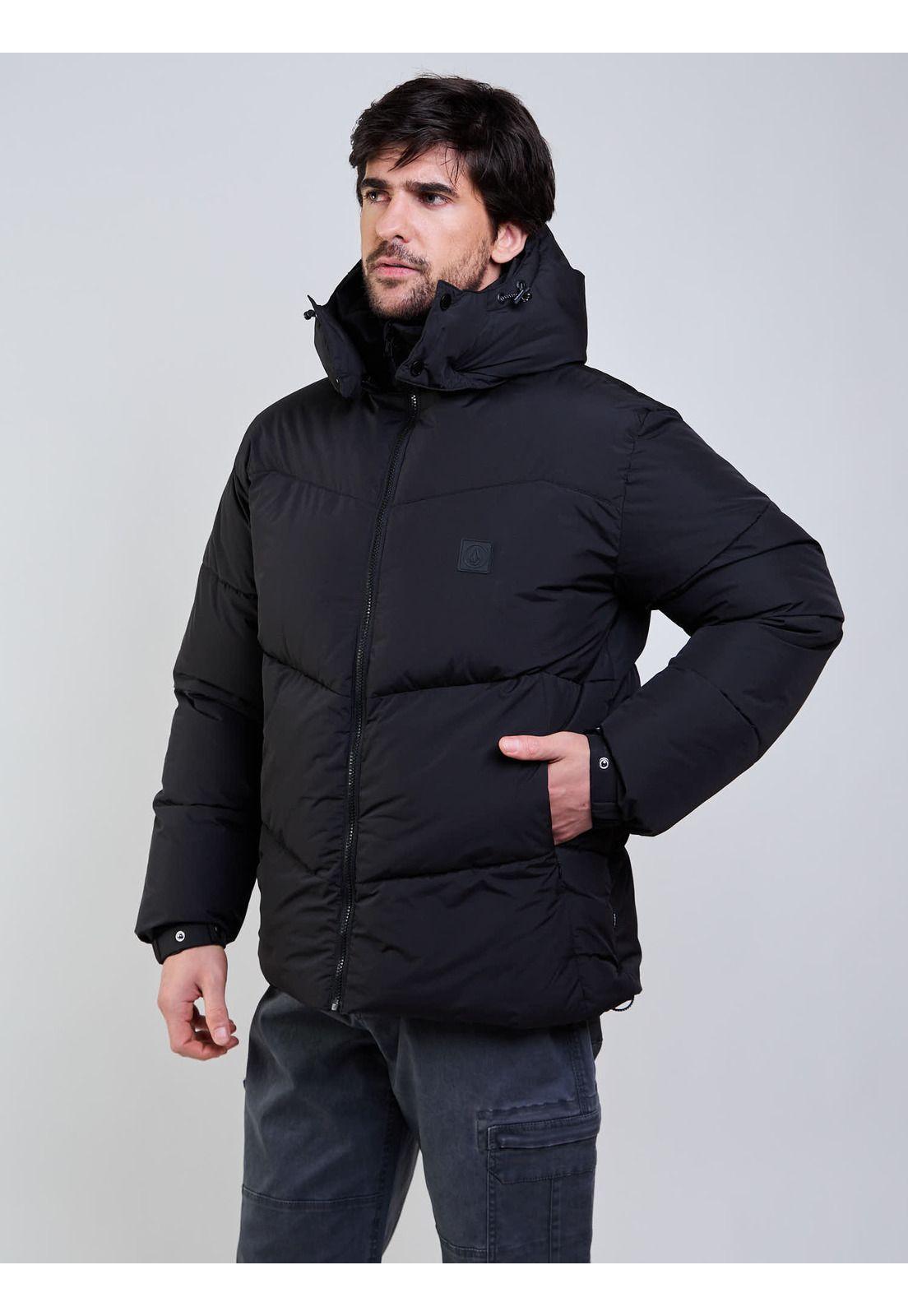 Parka Ironwest Negro Hombre Volcom-5