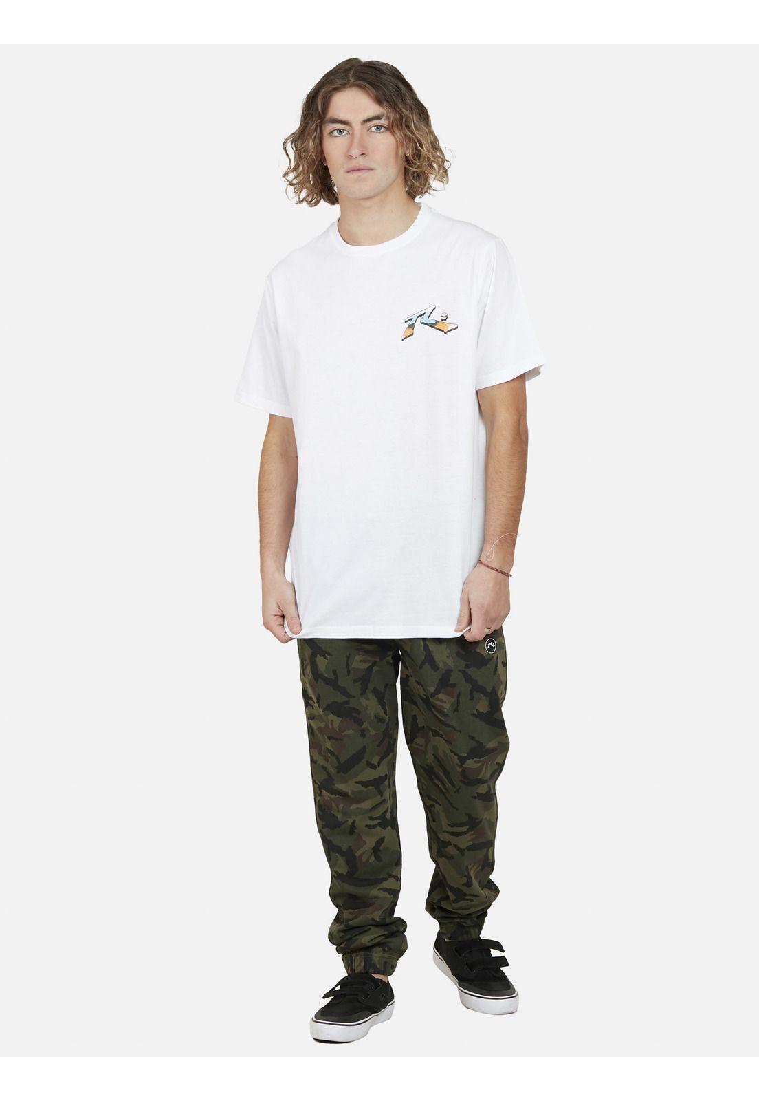 Polera Rusty theory SS tee Hombre Blanco Rusty-2