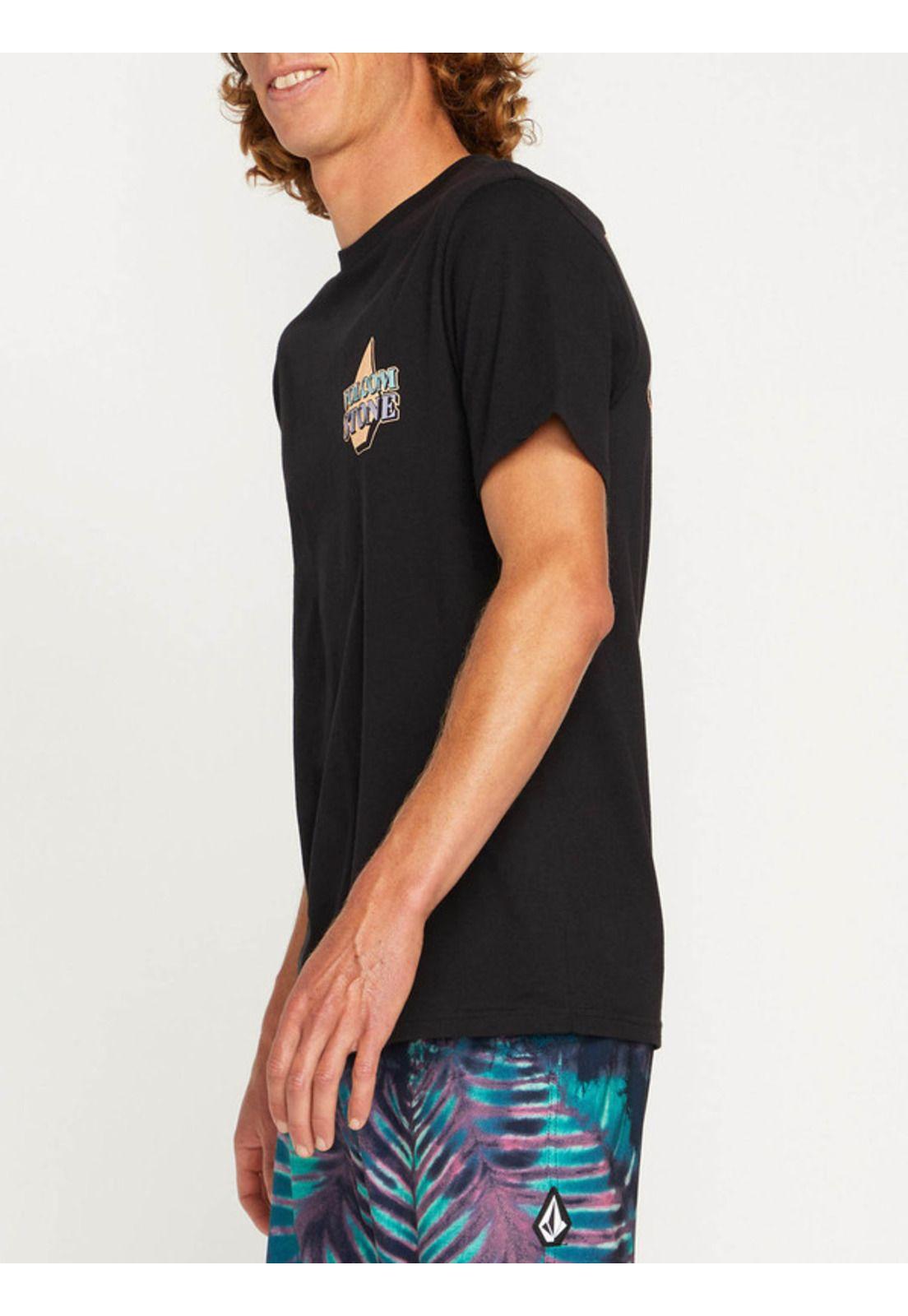 Polera Stript Negro Hombre Volcom-3