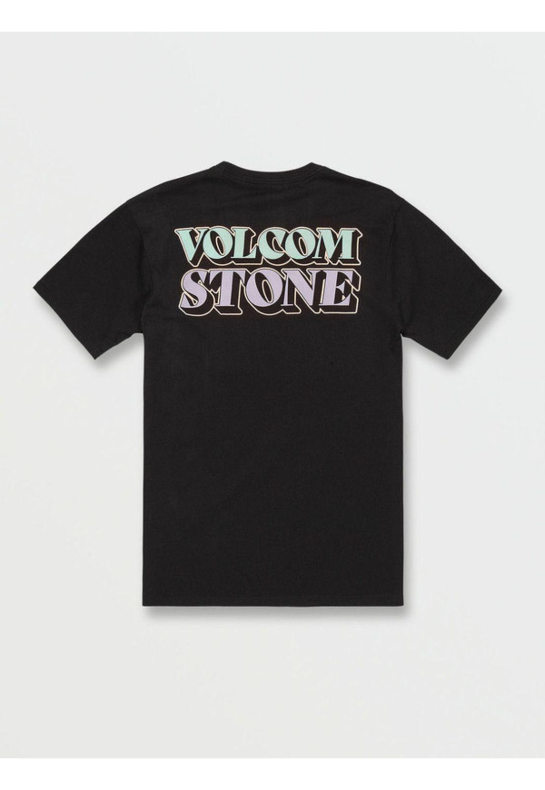 Polera Stript Negro Hombre Volcom-4