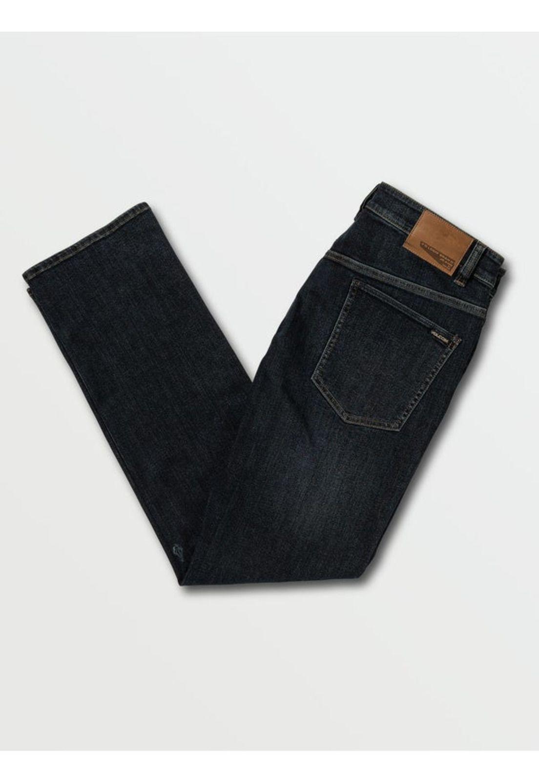 Pantalón SOLVER DENIM Hombre Azul Volcom-4