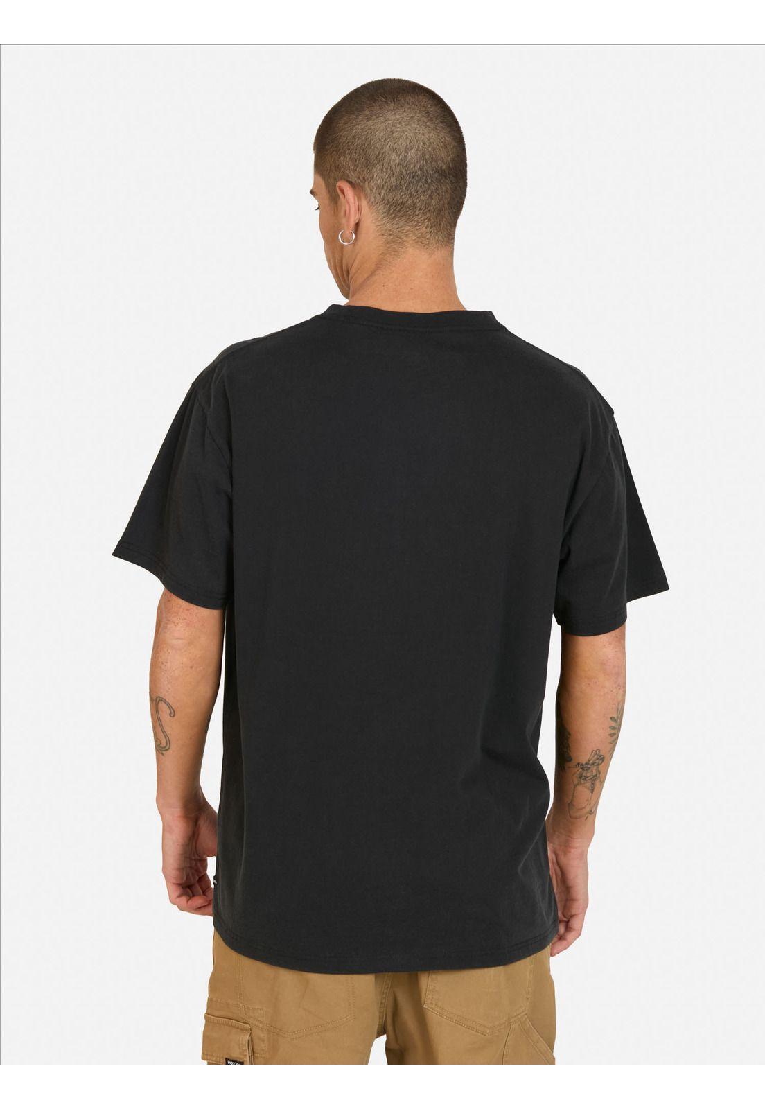 Polera MC Long Time Negro Hombre Volcom-1