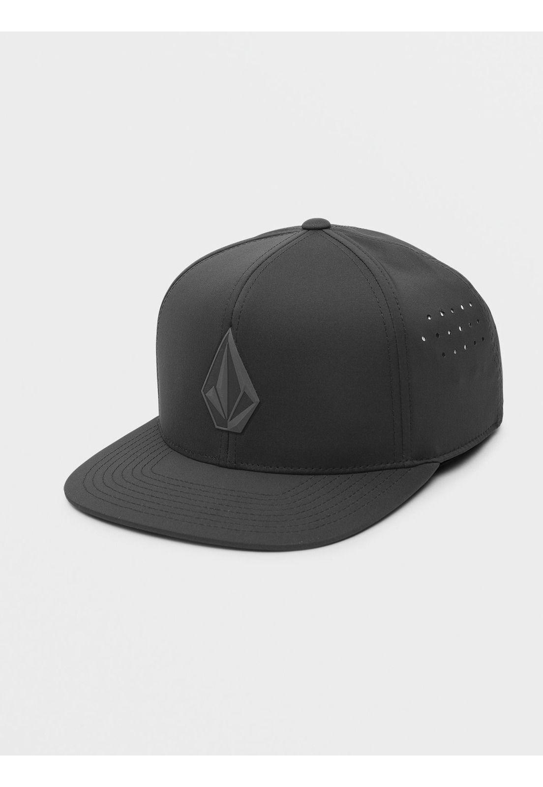 Jockey Stone Tech Snapback Hombre Negro Volcom-1