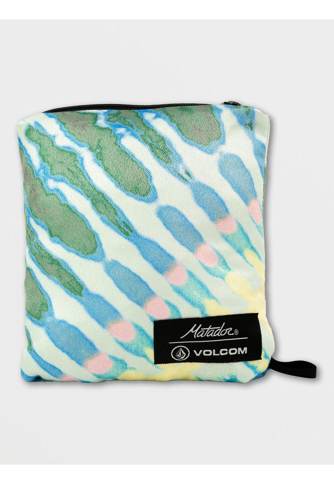 Toalla Poncho Matador Peackable Azul Volcom-2