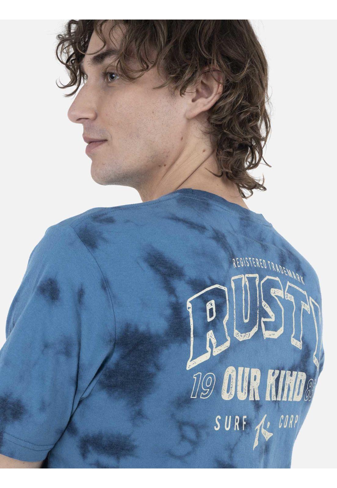 Polera Hombre TRADE DIE S/S TEE Multicolor Rusty-2