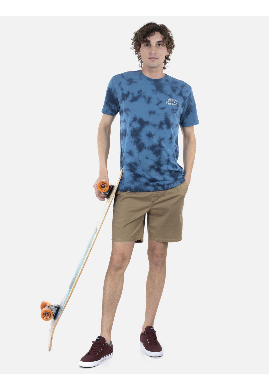 Polera Hombre TRADE DIE S/S TEE Multicolor Rusty-3