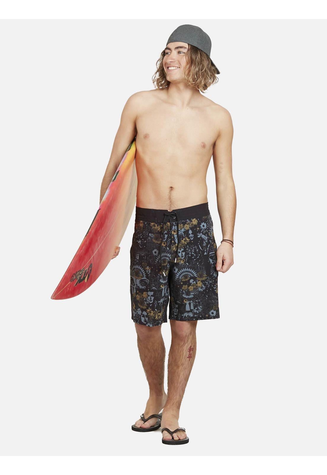 Traje de Baño BE HERE NOW TRUNKS Hombre Multicolor Volcom-2