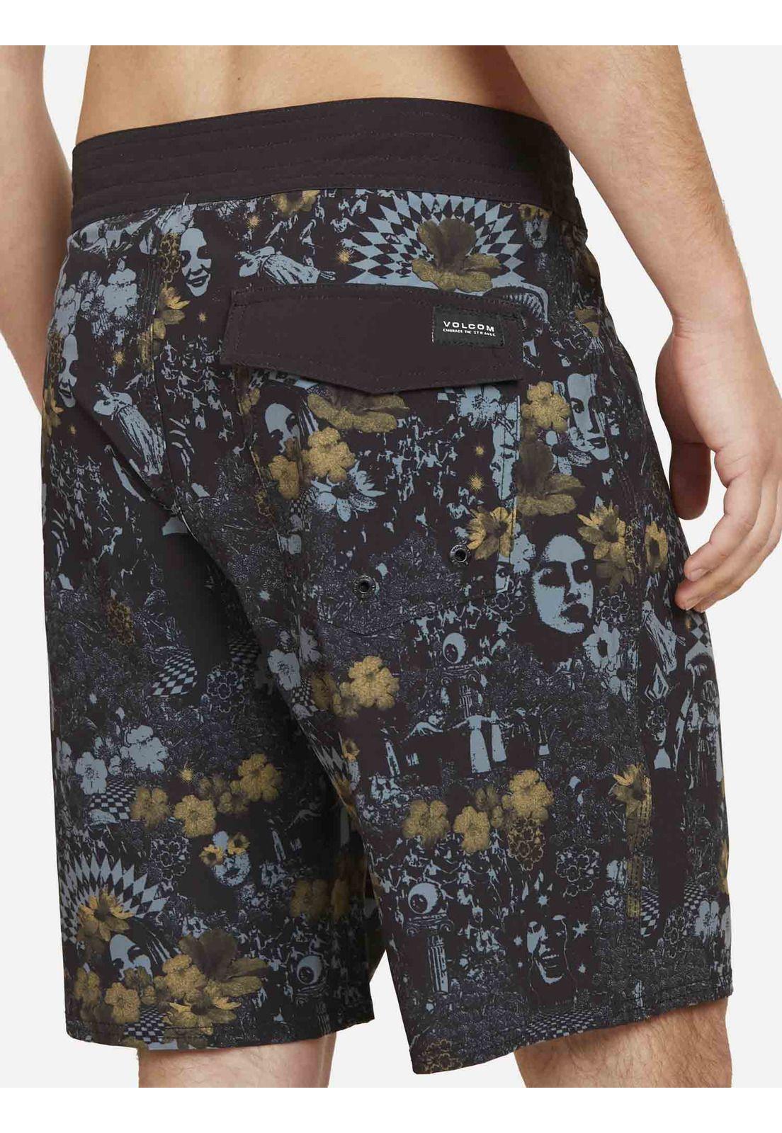 Traje de Baño BE HERE NOW TRUNKS Hombre Multicolor Volcom-3