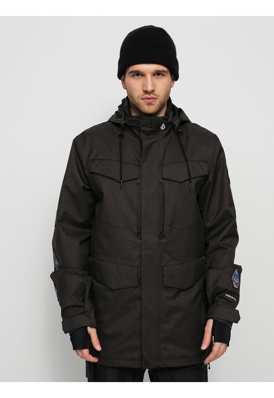 Parka Snow Boardex Negro Hombre Volcom-0