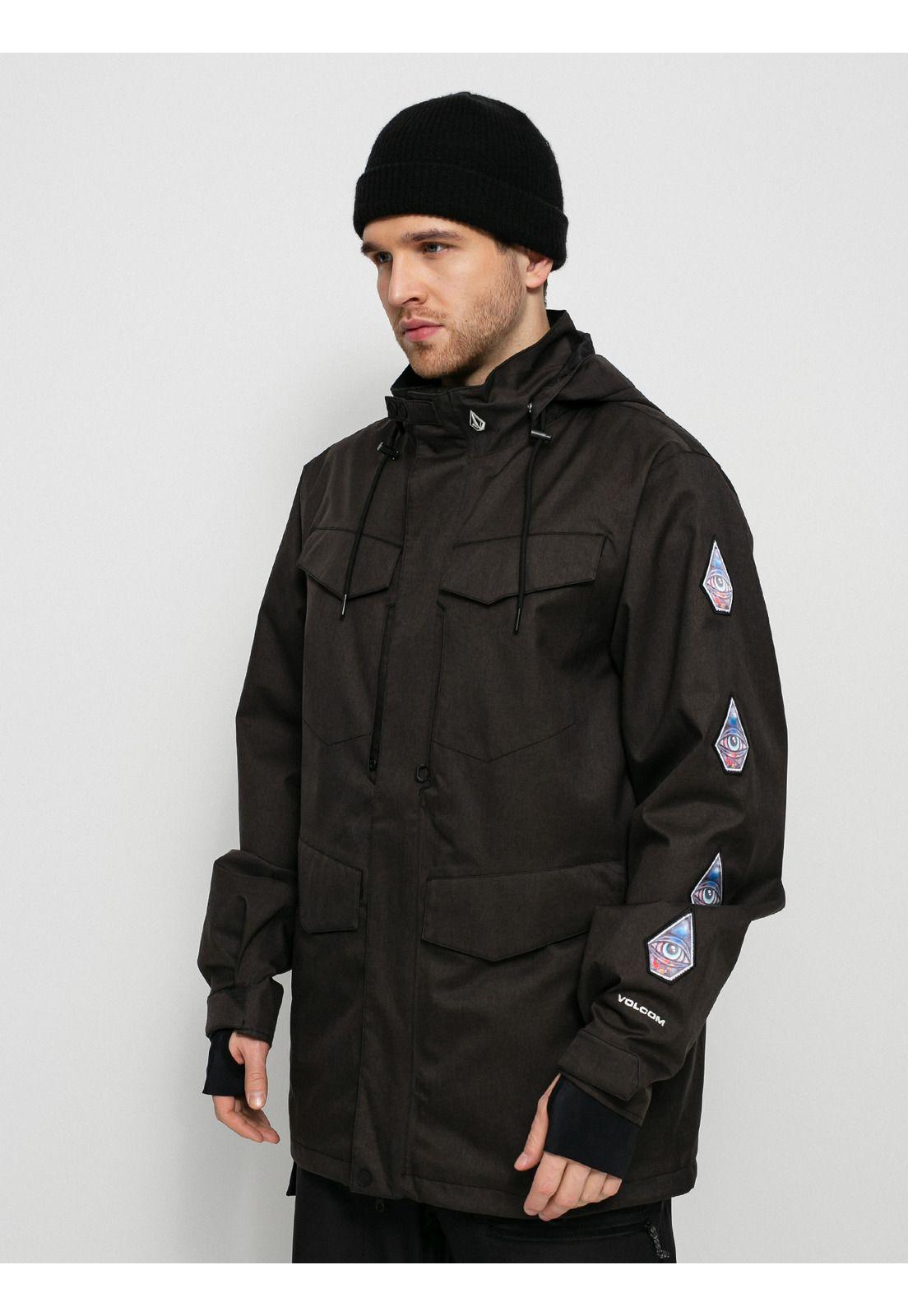 Parka Snow Boardex Negro Hombre Volcom-1