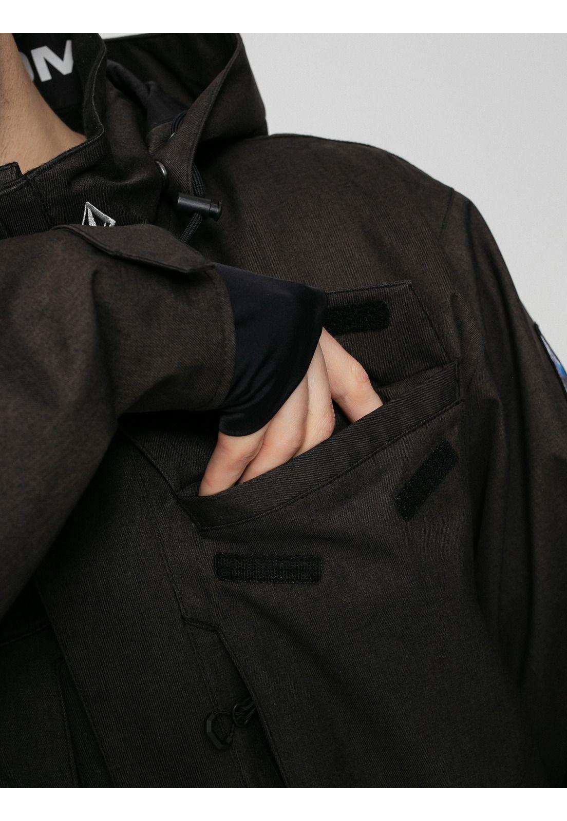 Parka Snow Boardex Negro Hombre Volcom-4