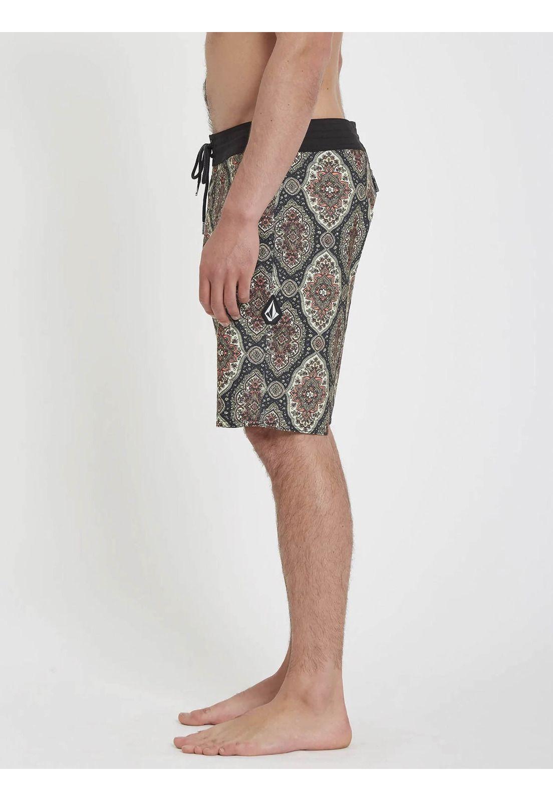 Traje de Baño FUSE STONEY 18 Hombre Verde Volcom-3