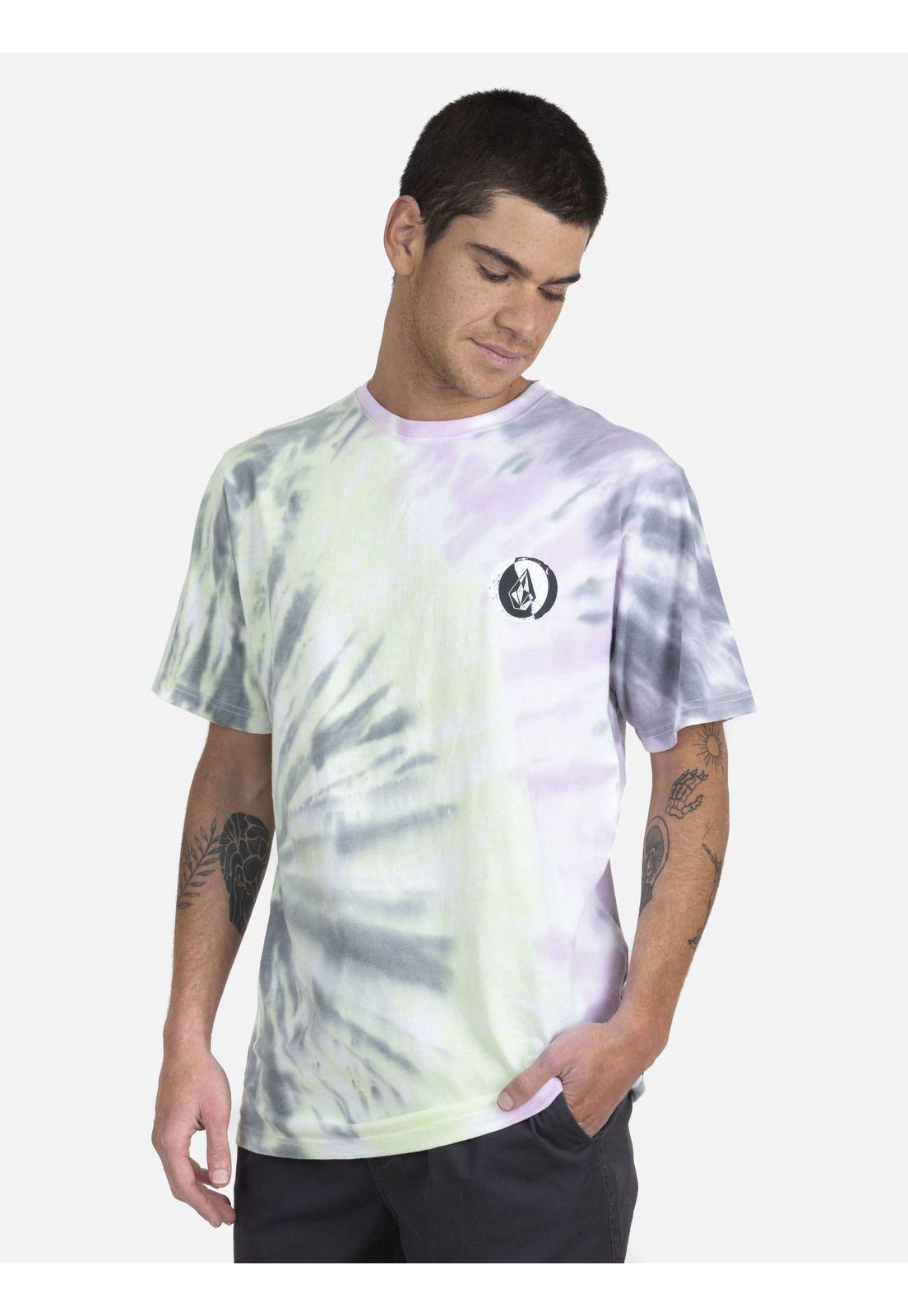 Polera M/C Premium Hombre 7P166-MV22 Morado Volcom-0