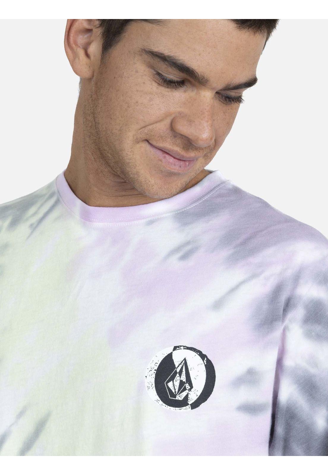 Polera M/C Premium Hombre 7P166-MV22 Morado Volcom-2