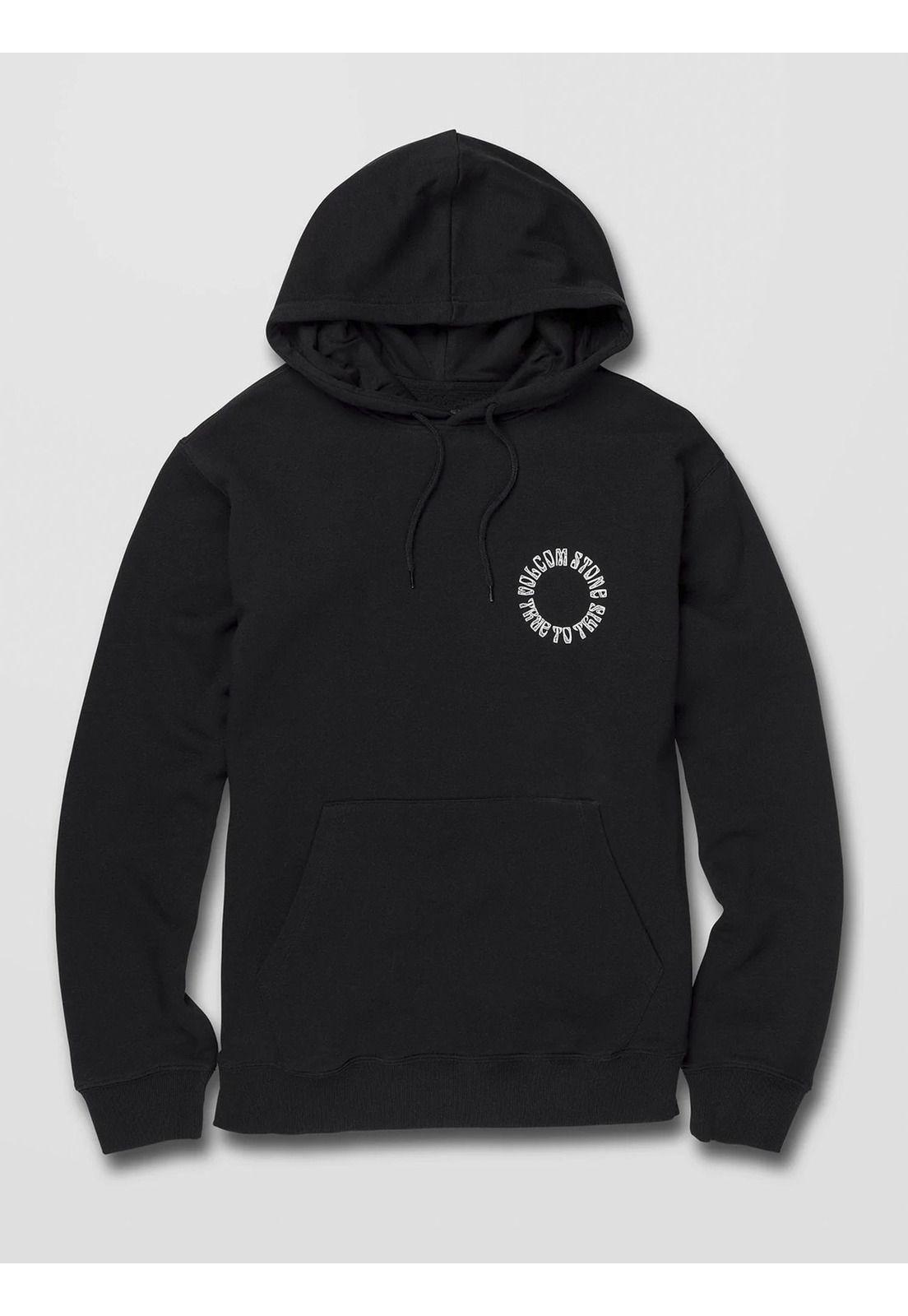 Poleron CATCH 91 PO Hombre Negro Volcom-2