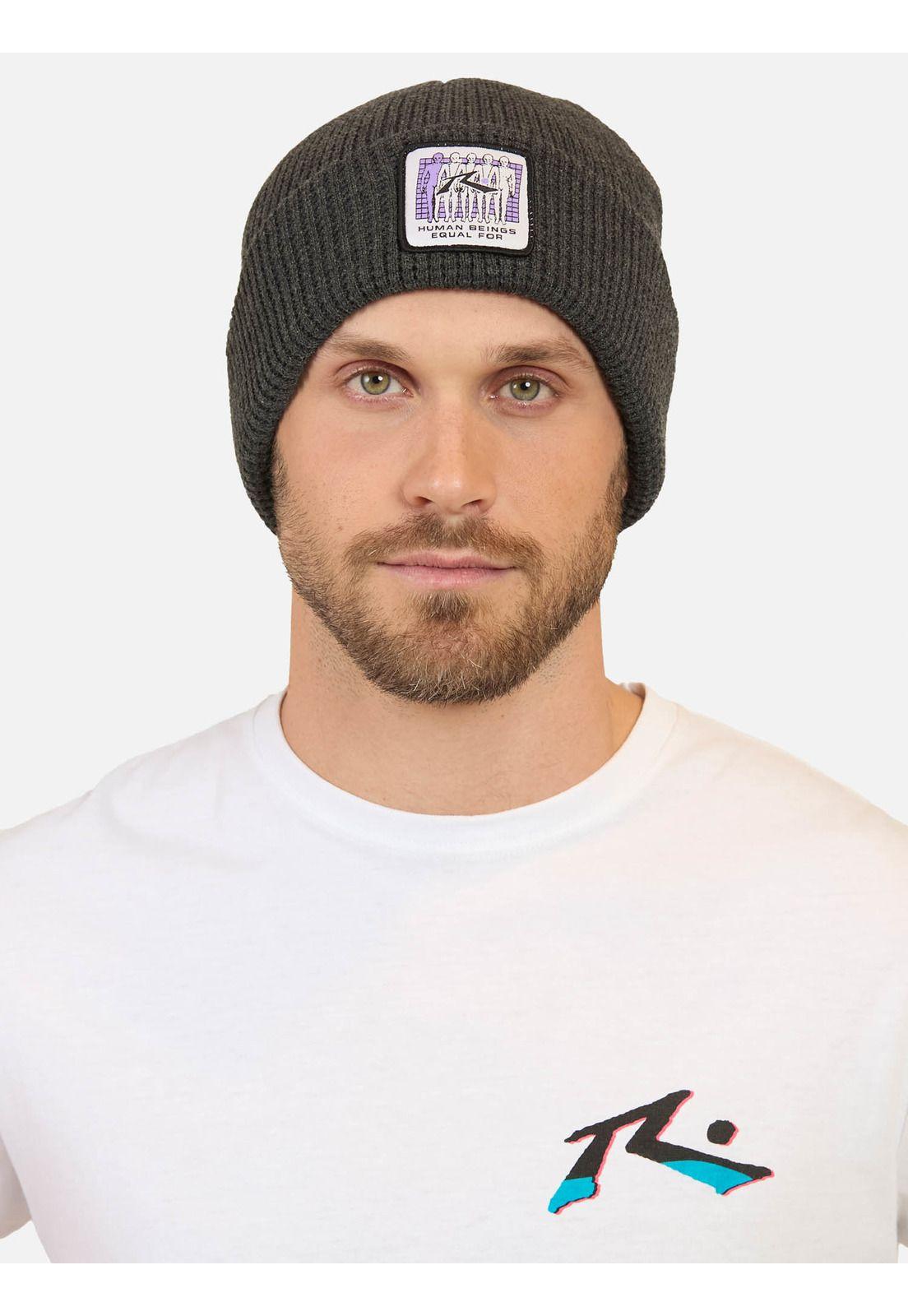 Gorro Human Beings Gris Hombre Rusty-0