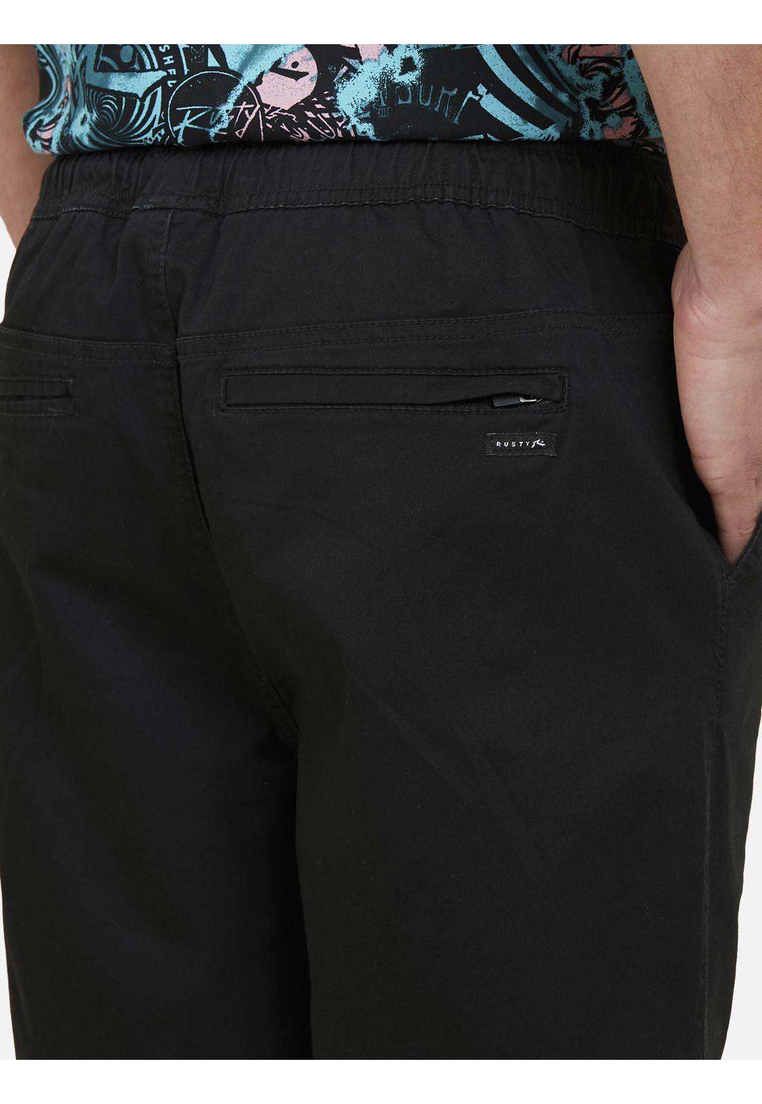 Bermuda 7B416 Hombre Negro Rusty-2