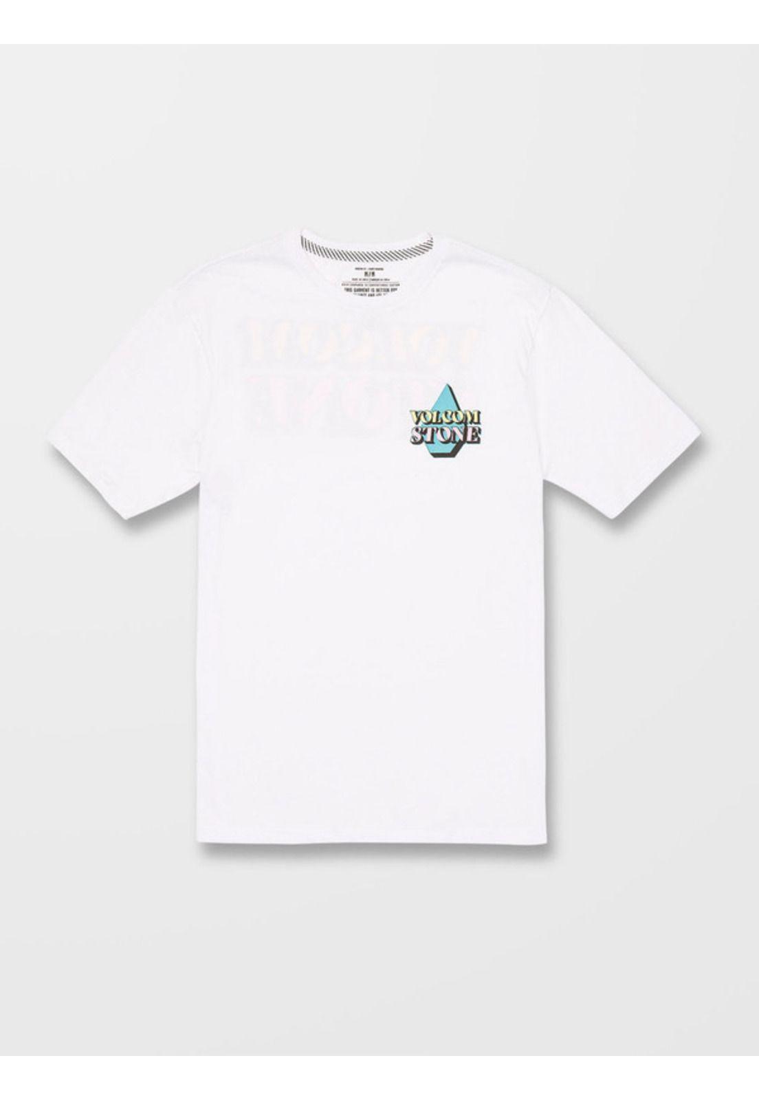 Polera Stript Blanco Hombre Volcom-3