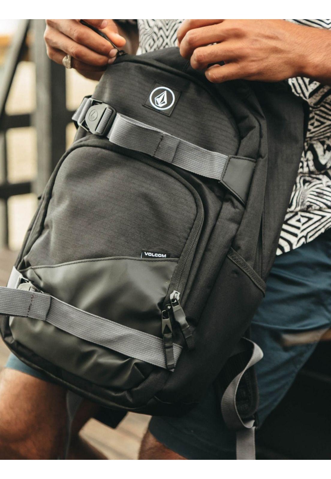 Mochila Grindstone Skate 23L Negro Hombre Volcom-0