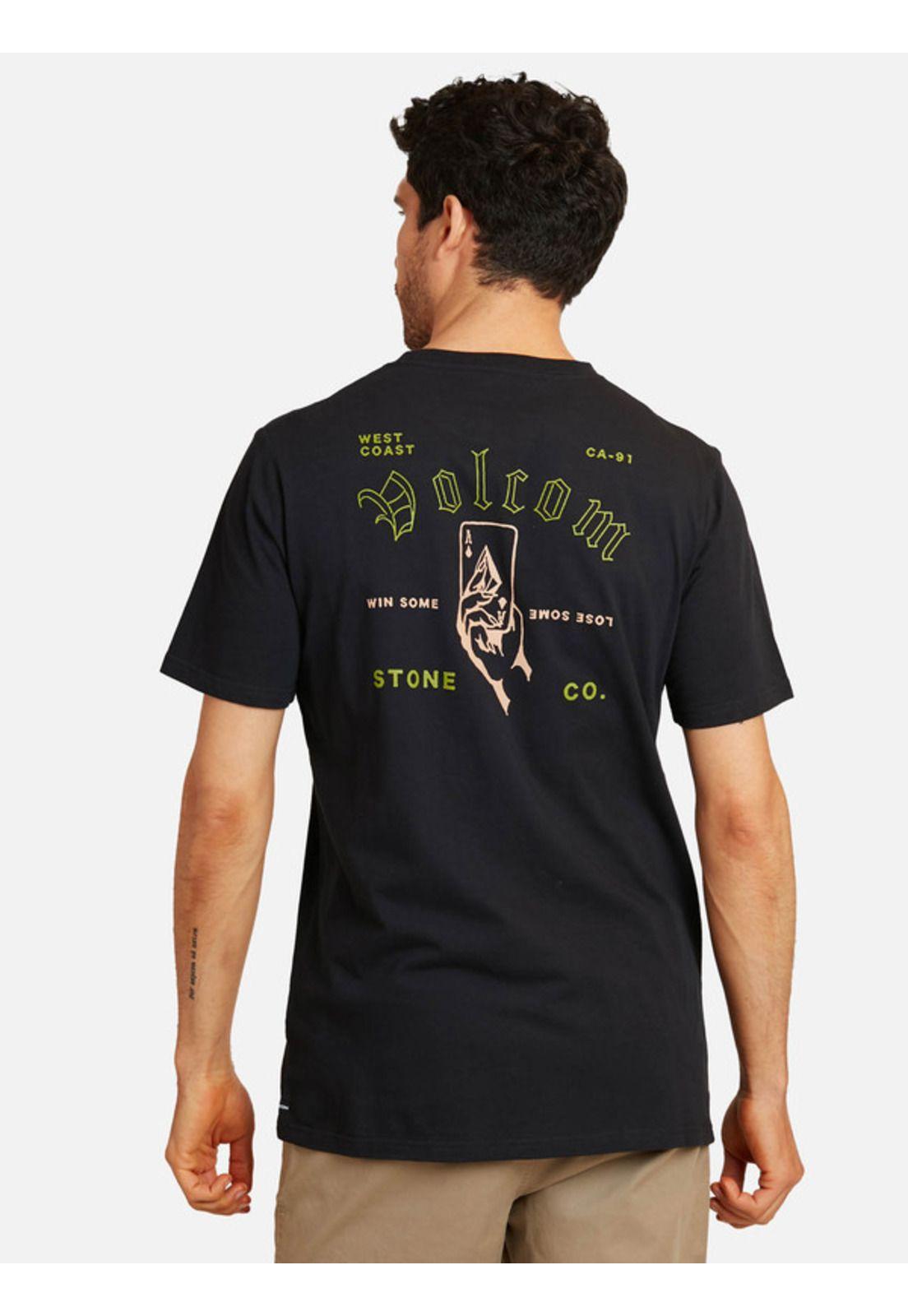 Polera Winsome Sst Negro Hombre Volcom-1