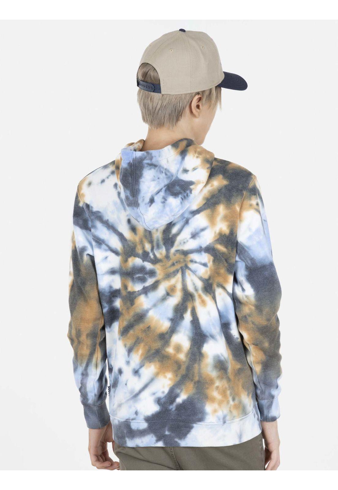 Poleron Canguro 7O524 Juvenil Multicolor Volcom-1