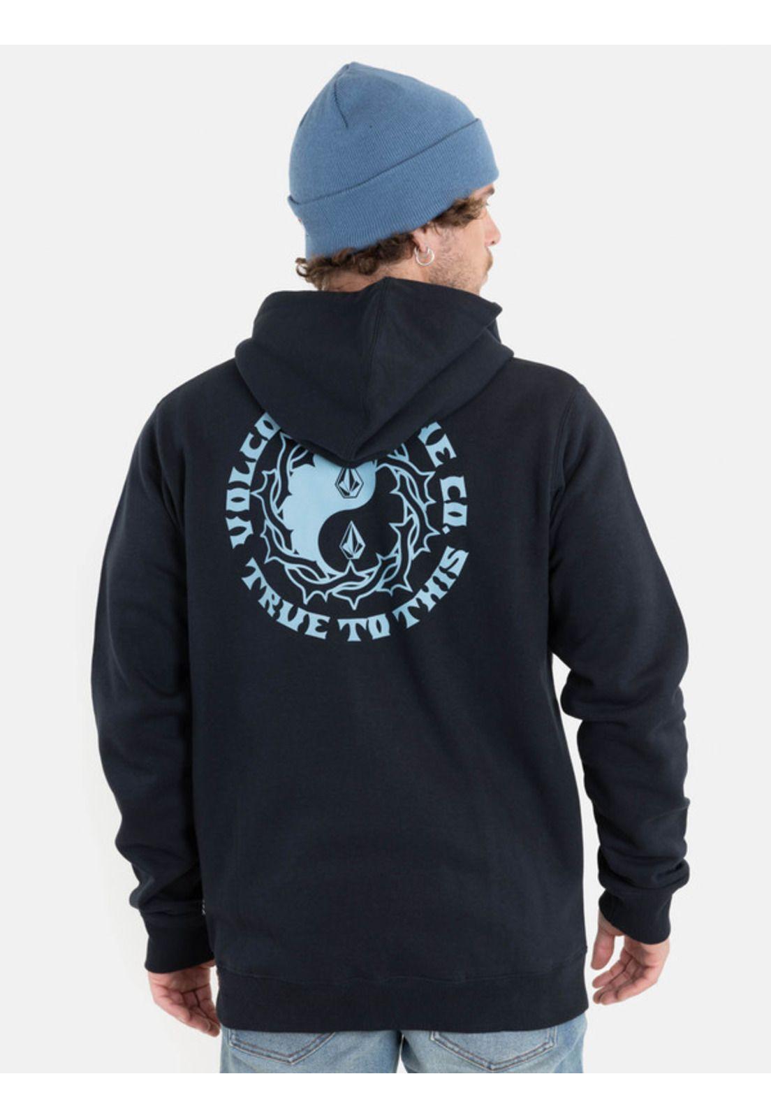 Poleron Crowned Zip Fleece Hombre Volcom-1