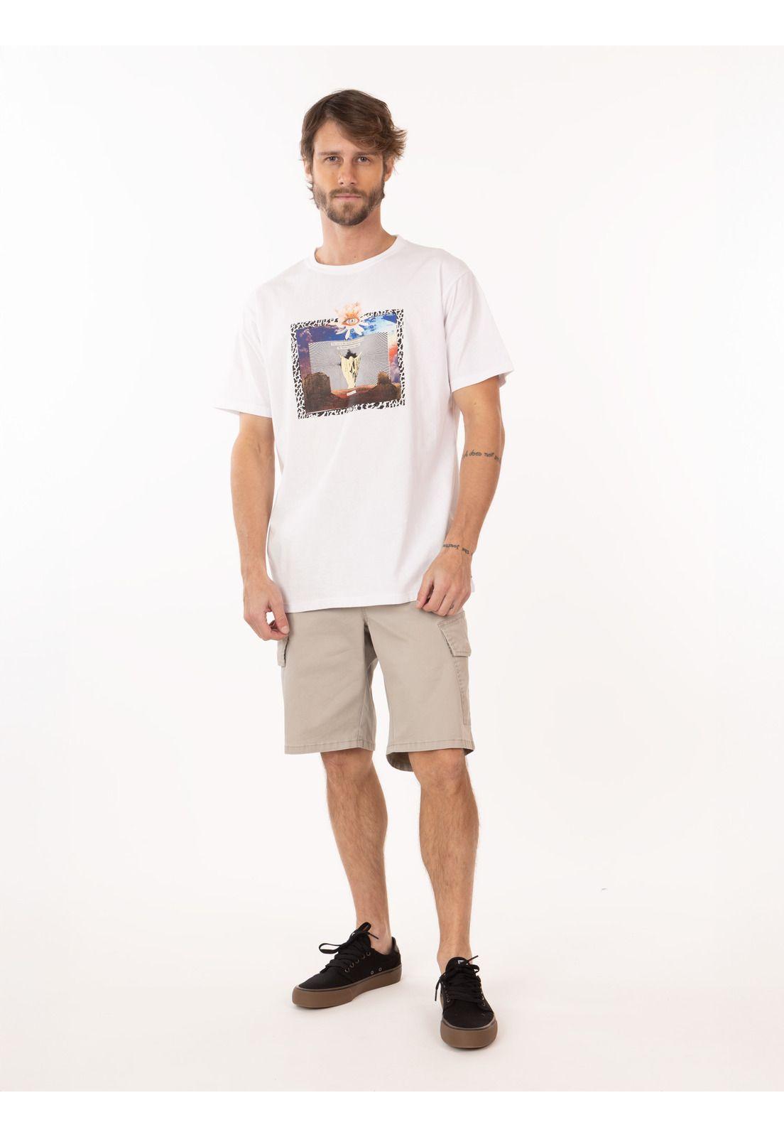 Polera MC Eyecansee Blanco Hombre Volcom-3