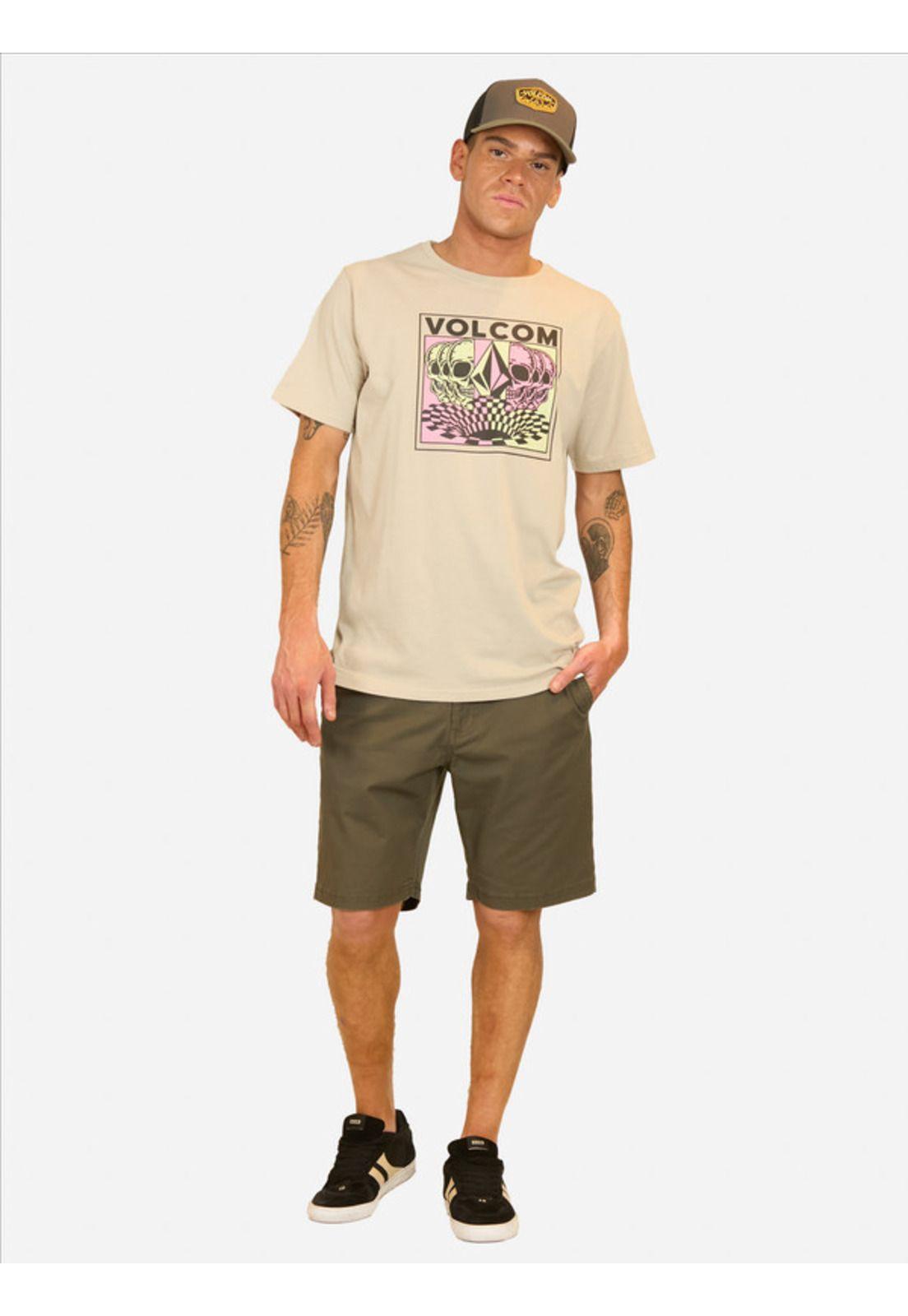 Bermuda Volcom Chino Classic Verde Hombre Volcom-3