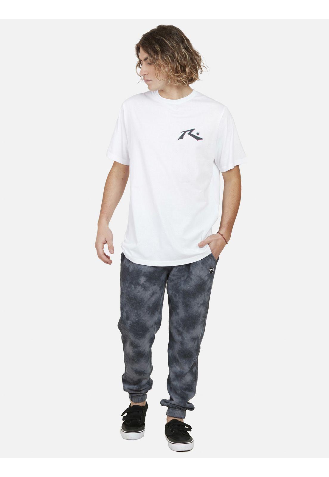 Polera Wave madness SS tee Hombre Blanco Rusty-3