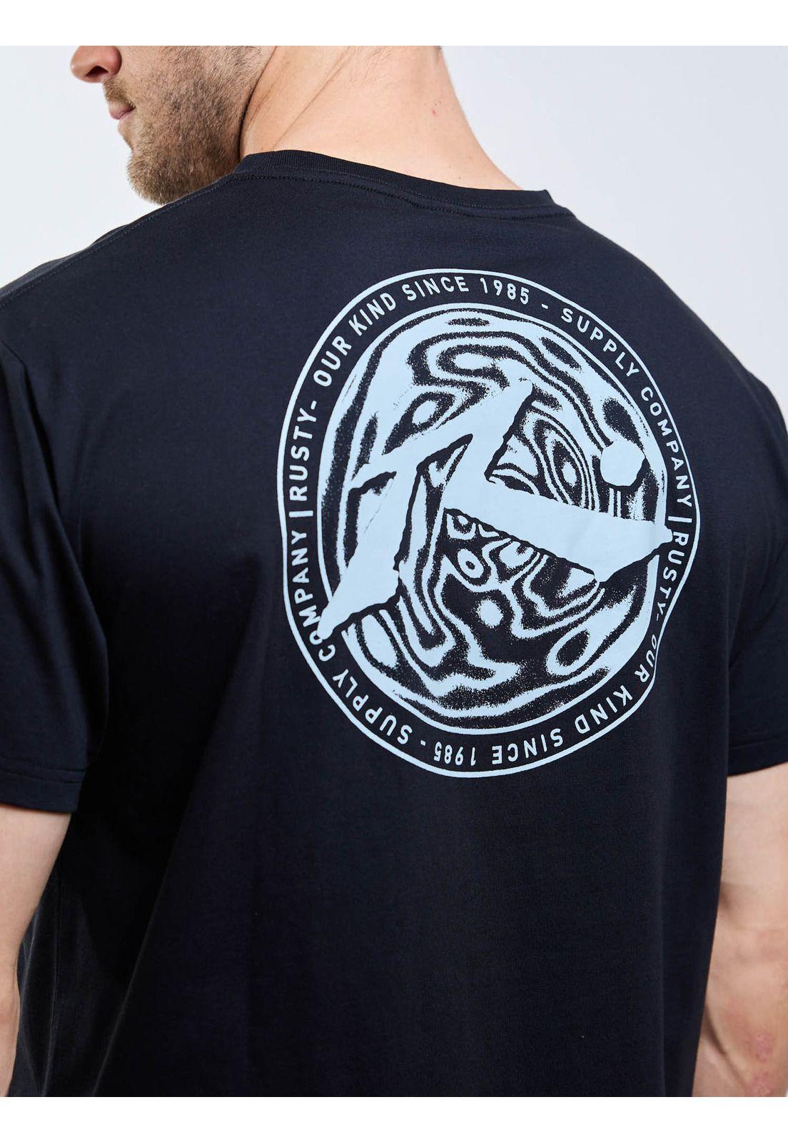 Polera MC Space Lava Negro Hombre Rusty-3
