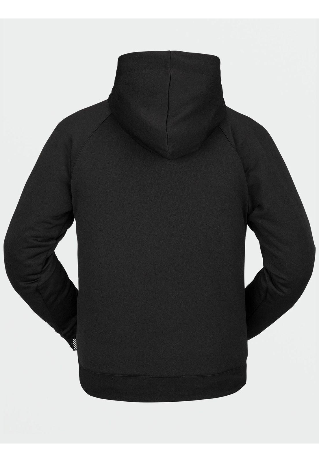 Poleron HYDRO RIDING HOODIE Hombre Negro Volcom-1