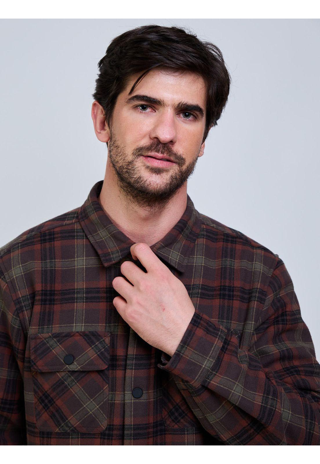 Overshirt Low Tide Multicolor Hombre Volcom-3