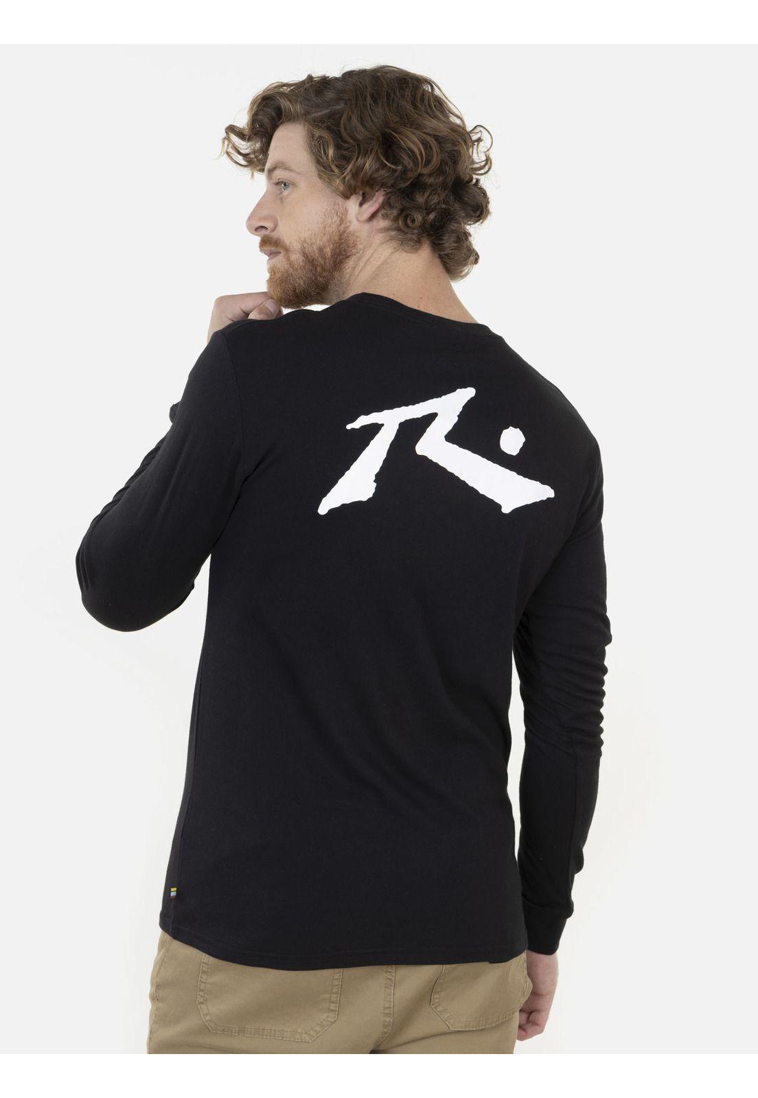 Polera Hombre 7P271 Negro Rusty-1
