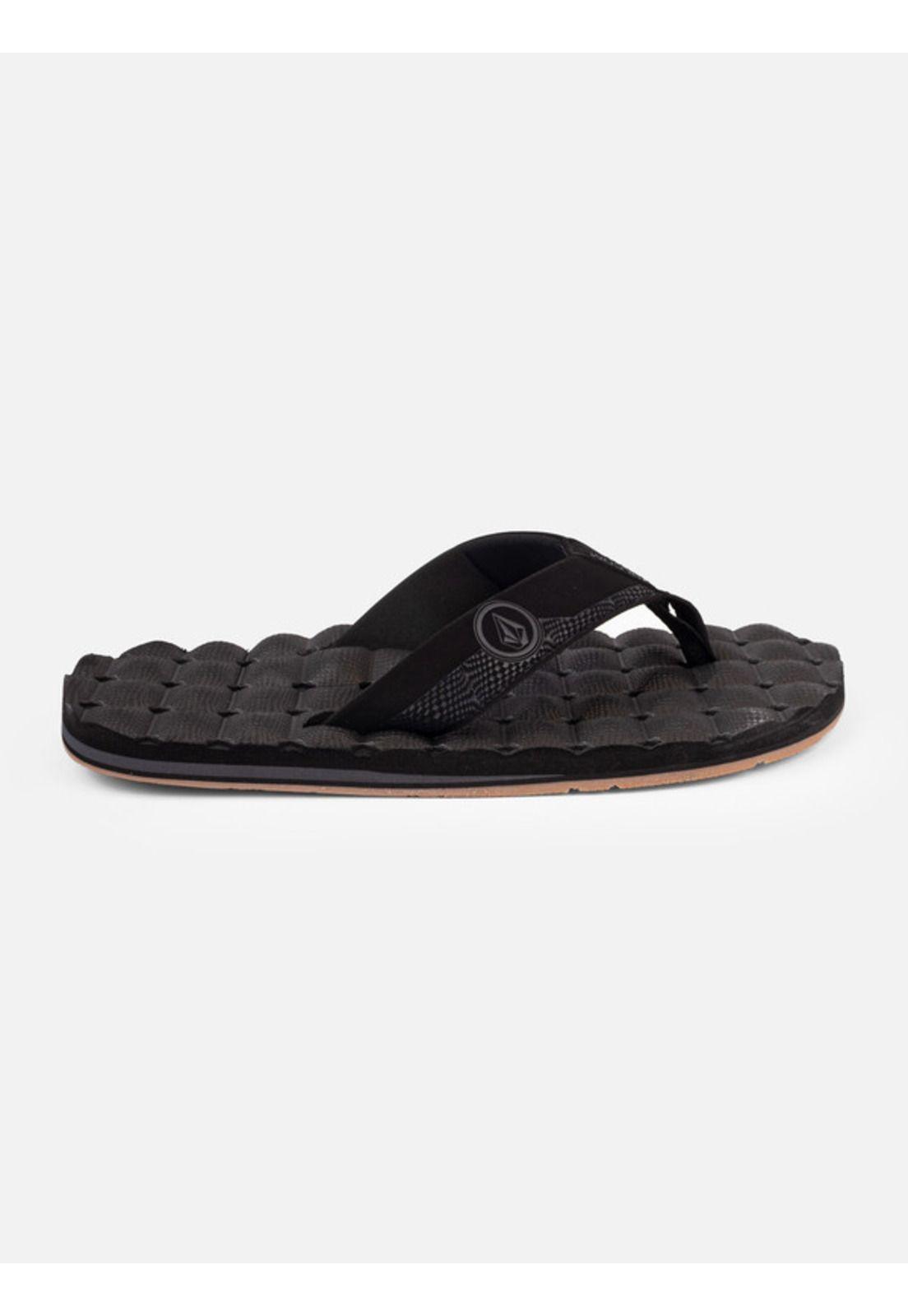 Sandalias Recliner Negro Hombre Volcom-3